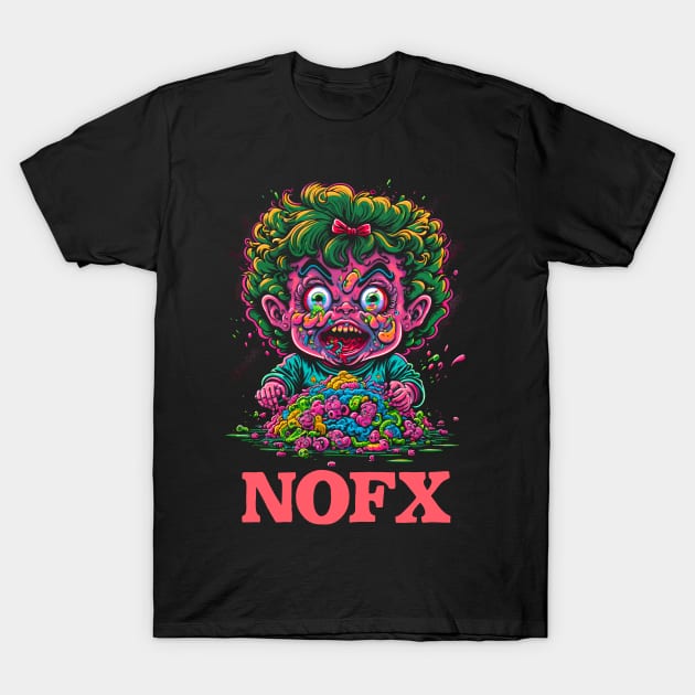 NOFX -- Original 90s Style Fan Art T-Shirt by unknown_pleasures